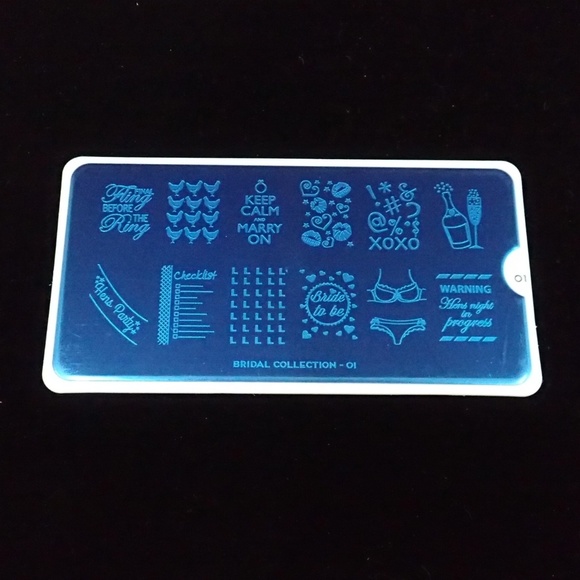 MoYou London Bridal 1 Plate - New - Picture 2 of 3